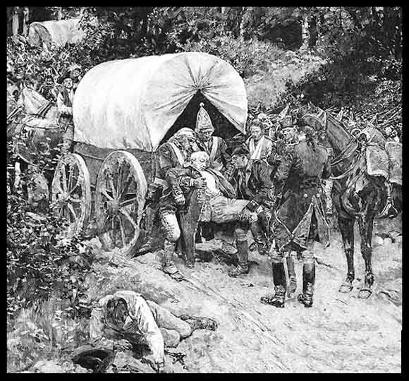 Burial of Gen. Braddock
