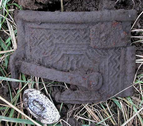 stove door
