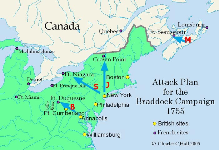 Campaign of 1755