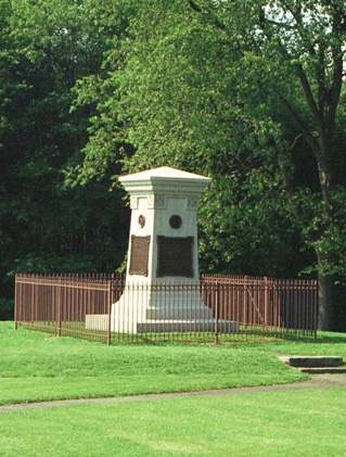 Braddock's new grave